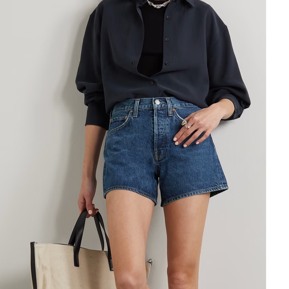 Agolde denim shorts size 32